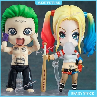 ฟิกเกอร์ Suicide Squad Task Force X Batman Joker 671 Harley Quinn 672 Q Version Nendoroid ของเล่นสําหรับเด็ก