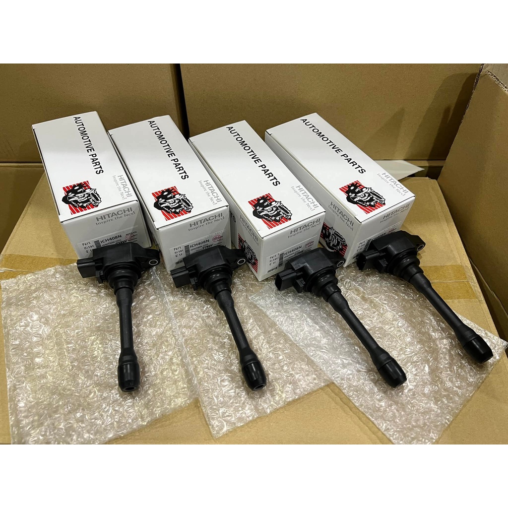 คอยล์จุดระเบิด Nissan march K13 , Almera N17 , juke F15 , sylphy b17 1.6 ยี่ห้อ HITACHI made in japa