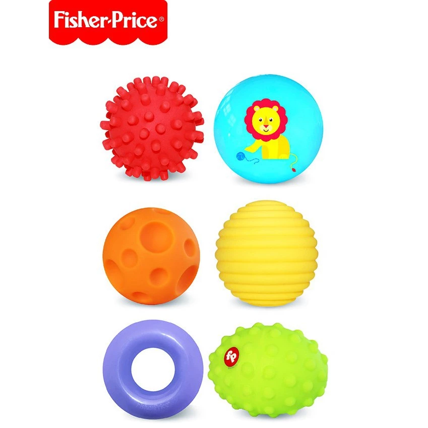 Fisher Price Six Senses Sensory Activity Balls ชุดลูกบอลฝึกพัฒนาการ 6 ชิ้น thumbnail 4