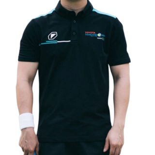 SPORTSMAAX POLO SHIRT BLACK เสื้อโปโลผู้ชายสีดำ