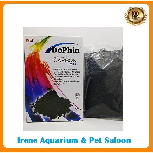 KW Dophin FM902 ถ่านกัมมันต์ตู้ปลา 300g
