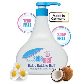 ผลิตภัณฑ์อาบน้ำเด็ก Sebamed Baby Bubble Bath 1000ml ขวดใหญ่ ราคาประหยัด อาบน้ำเด็กทารกใช้ได้ บับเบิ้ลบาธ