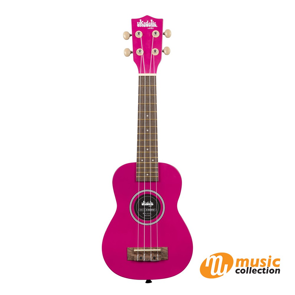 อูคูเลเล่ KALA UKADELIC DRAGONFRUIT SOPRANO UKULELE