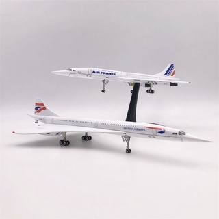 Concorde supersonic 1:200 Ba Air France 1:400 Ba Air France ของขวัญวันหยุด