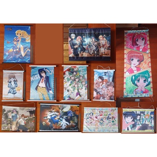 To Heart ETC Japan Anime Scroll Painting Canvas Wall Hanging Poster ลิขสิทธิ์แท้ japan