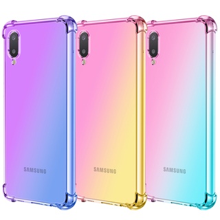 เคสโทรศัพท์มือถือแบบใส กันกระแทก ไล่โทนสี สําหรับ Samsung Galaxy A02 A02S A04 A04E Xcover 6pro 5G Xcover Pro2 Quantum3 5G