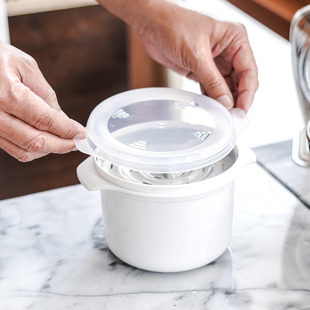 Clip Pac Micro หม้อหุงข้าว หม้อหุงข้าวด้วยไมโครเวฟ 1000 มล. รุ่น 638 มี BPA Free