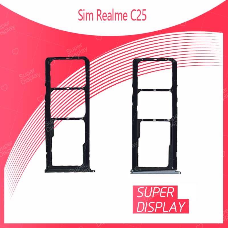 Realme C25 อะไหล่ถาดซิม ถาดใส่ซิม Sim Tray (ได้1ชิ้นค่ะ) สินค้าพร้อมส่ง คุณภาพดี อะไหล่มือถือ Super Display