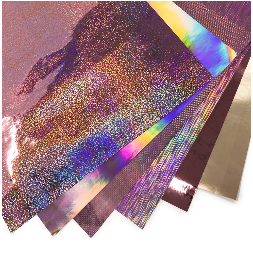 30cmx25cm กาวถาวร Rose เลเซอร์ไวนิลกันน้ํา Cricut ฟิล์มสําหรับทําป้ายหัตถกรรมเครื่องตัด Art Creation กระจกหน้าต่าง Wall Decal DIY - รูปที่ 3