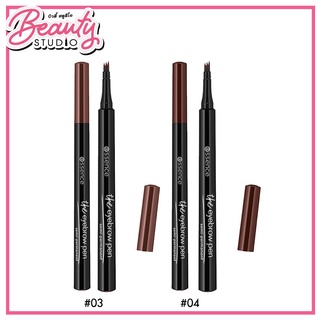 (แท้100%) Essence The Eyebrow Pen ปากกาสักคิ้ว 3 มิติสูตรติดทนไม่ลบเลือนตลอดวัน