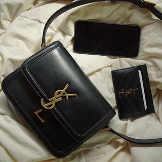 สีดำ NEW! YVES SAINT LAURENT YSL BAG VIP GIFT WITH PURCHASE (GWP) พรีเมี่ยมกิ้ฟ