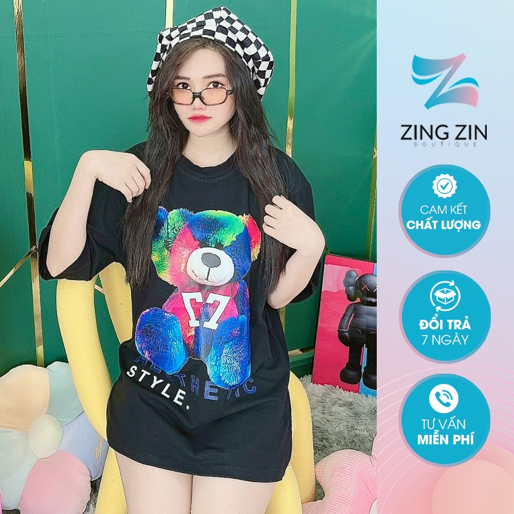 AI7 เสื้อยืดพิมพ์ลายหมีกวางโจวพรีเมี่ยม