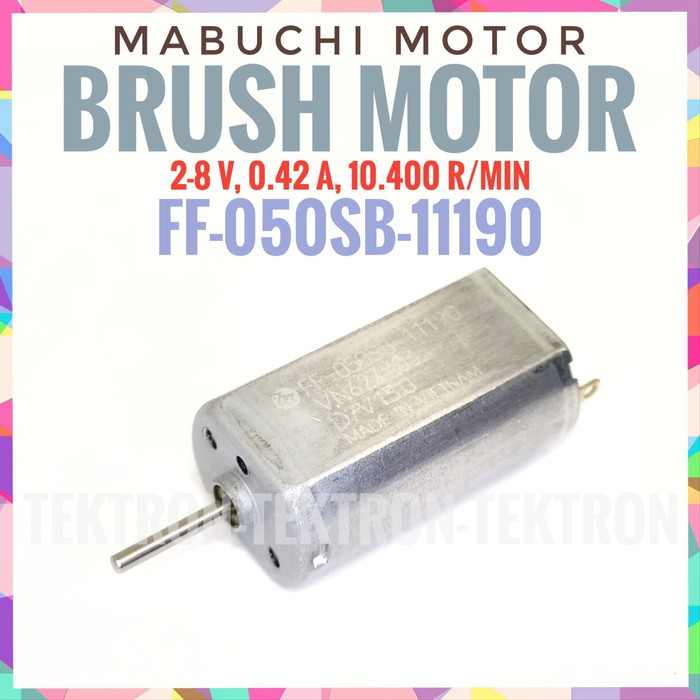 Mabuchi Motor 2-8V 0.4A FF050SB DC Motor ของเล่นสักล้อหัตถกรรม