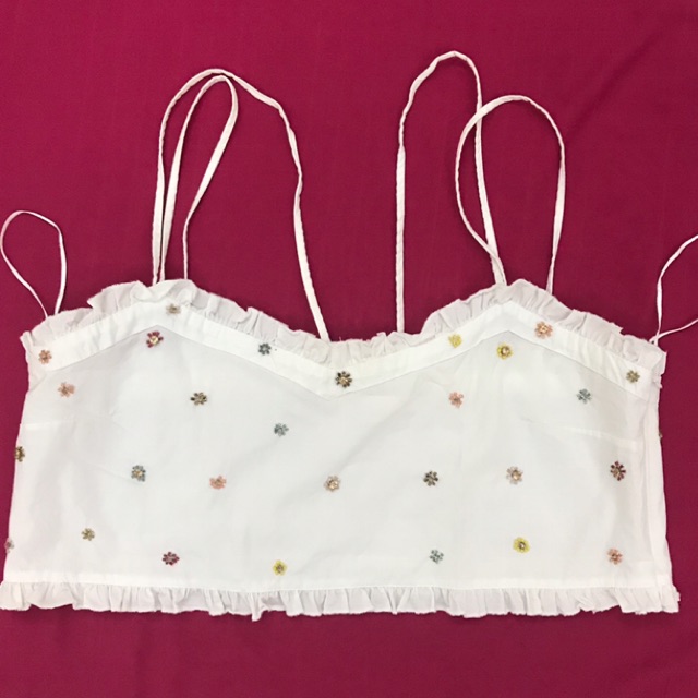 เสื้อสายเดี่ยว zara