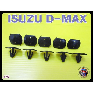 กิ๊บล็อคบังฝุ่น ตัวร่ม (270) -  ISUZU D-MAX Dust Clip Lock Set 10Pcs.