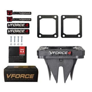 VFORCE 4 วาล์วไอดีคาร์บอนไฟเบอร์สำหรับ YAMAHA BANSHEE 350350CC YZF RZ 350 YZF350 YFZ350 RZ350 DT175 YZ125 RX135 ATV MOTORCYCLE