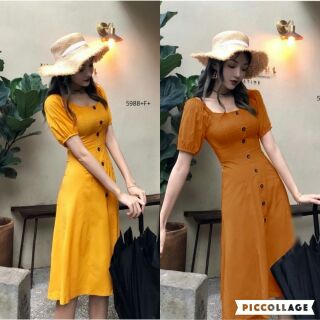 MaxiDress แม็กซี่เดรสแขนตุ๊กตา งานแต่ง