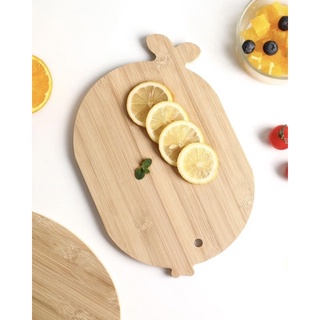 เขียงไม้ รูปปลาวาฬ 🐳💦 Wooden Whale Cutting Board