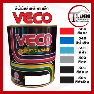 สีVECOสีน้ำชนิดเงาสำหรับทางานโลหะ