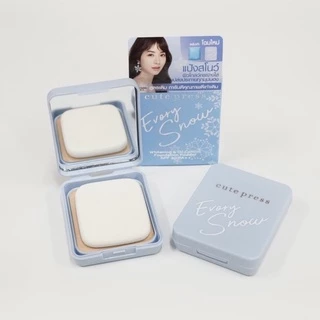 🔸แท้|ส่งไว🔸 CUTE PRESS แป้งอิเวอร์รี่ สโนว์ (ตลับคอมแพค)Evory Snow แป้ง คิวท์เพรส ริชชี่ริชบิวตี
