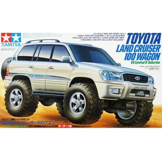 รถราง Mini 4WD Tamiya 1/32 TA19021 TOYOTA LAND CRUISER 100 WAGON