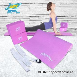 โยคะเซ็ต SPL Yoga Mat Set 173cm.x61cm.x6mm. Pink