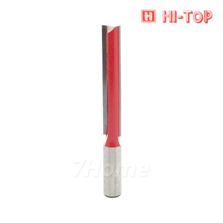 Hi-Top ดอกเราท์เตอร์ กัดตรง ขนาด 1/2"x1/2"x3 รุ่น DY-10320