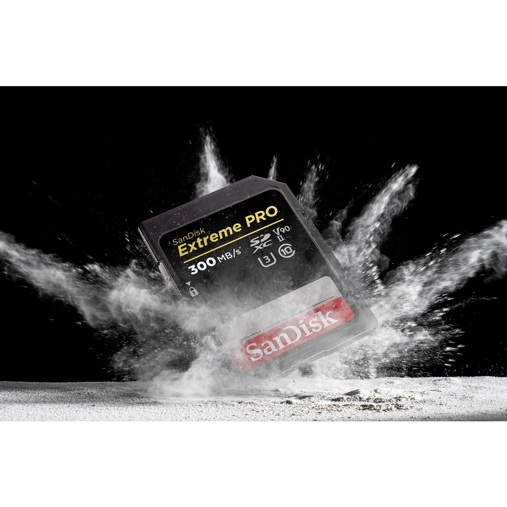 Sandisk Sd Card Extreme Pro Uhs Ii 128gb 64gb Class10 V90 Speed 300mbs Sdsdxdk Sdxc Memory 7340