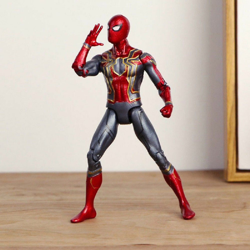 Avengers 3 Steel Spider Man Handmade Model 6-inch Spider Man Children's Toy Gift