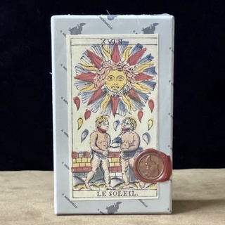 Tarot_raredecks-Tarocco Marsiglia Swissero 1804-Il Meneghello-Tarot card/deck/ไพ่ทาโรต์/ไพ่ยิปซี/ไพ่หายาก/แท้/ใหม่