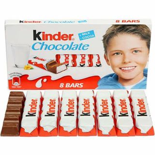 ⚡พร้อมส่งเจ้าแรก!⚡จากอิตาลี🇮🇹 kinder chocolate milk bar คินเดอร์ 🍫