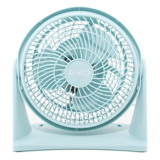 พัดลมตั้งโต๊ะ พัดลมพกพา 8นิ้ว AIKO TF-803A BLUE พัดลม เครื่องใช้ไฟฟ้า DESK FAN AIKO TF-803A 8” BLUE