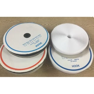 ตีนตุ๊กแก เทปเมจิค สีขาว สีดำ 3/4 นิ้ว - 4 นิ้ว วัดแบ่งเมตร