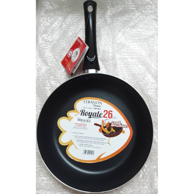 คอสมอสเทฟล่อน CFP 26 R - กระทะ 26 ซม. Non Stick / Non-Stick Royale - Balikpapan