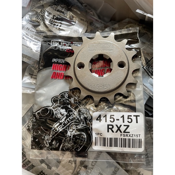SUPRIMO YAMAHA 415-13/14/15/16T SPOCKET