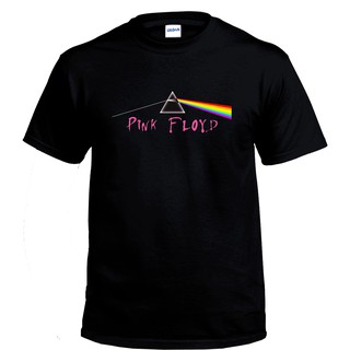 เสื้อยืดโอเวอร์ไซส์GILDAN เสื้อยืดผ้าฝ้าย 100% พิมพ์ลายกราฟิก Pink FLOYD BAND UNISEXS-3XL