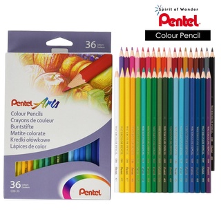 Pentel Arts สีไม้ เพนเทล มาตราฐาน FSC 36 สี