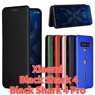 [พร้อมส่ง] เคสโทรศัพท์มือถือ PC TPU นิ่ม คาร์บอนไฟเบอร์ หรูหรา สําหรับ Xiaomi Black Shark 4 pRO Black Shark 5 pRO