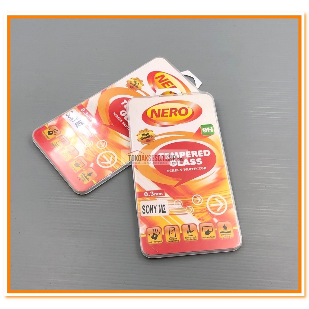 TEMPERED GLASS / ANTI-SCRATCH GLASS SONY EXPERIA M2 / SONY M4 / SONY M5 / SONY T3 NER