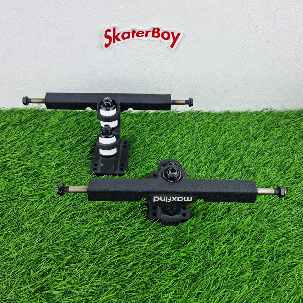 0504 ชุดทรัค longboard double kingpin กว้าง 7.5นิ้ว สเก็ตบอร์ดไฟฟ้า MAXFIND ล้อ90mm