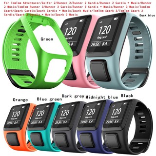 For TomTom Sport Runner 2/2 Cardio/2 Music/3/3 Cardio/3 Music Watch Band Wrist Strap Replacement Bracelet Watch Acccessory