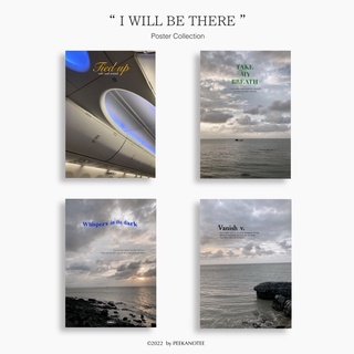 “I will be there“ (A3/A4) Poster Collection 🐋