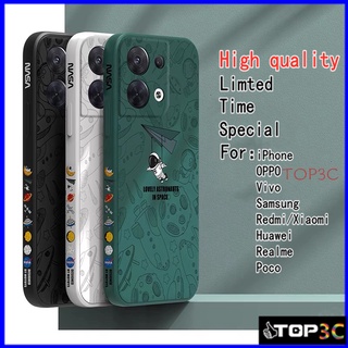 เคส Oppo Reno 8 5g เคส Oppo Reno 8 PRO 5G เคส Oppo Reno 8z 5G เคส Oppo Reno 7Z 5G เคส Oppo Reno 7 Pro 5G A93 A94 Reno 6Z 5G Reno 2 Reno 3 A91 Reno2 F Reno 5 Reno 4 เคสโทรศัพท์ ลาย nasa TKR