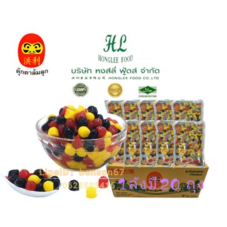 มุกเยอรมัน จำนวน20ถุง หงส์ลี่ ฟู้ดส์Honglee Food -วุ้นคาราจี…