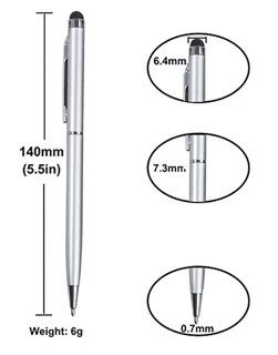 ปากกาเขียนจอ สำหรับ ทัชกรีน ปากกาลูกลื่น stylus ปากกาทัชสกรีน เขียนได้ทุกยี่ห้อ สำหรับแทปเลท