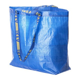 ฟรัคต้า ถุงหิ้ว ถุงกระสอบ กลาง นำ้เงิน ikea
