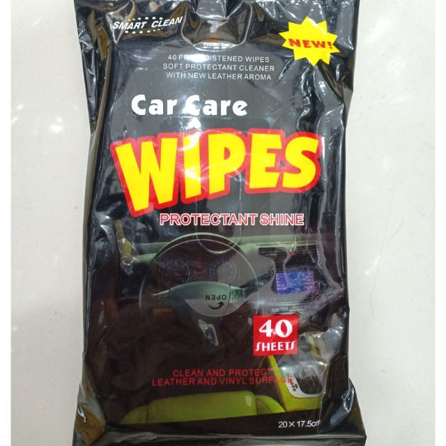 Car Cleaning Wet Wipes Car Interior Wipes Multipurpose Glass