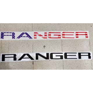 โลโก้ RANGER ติดท้าย กระบะ. 89×6.5. cm