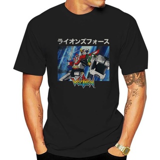 ROUNDคอลูกเรือNeckใหม่ เสื้อยืด พิมพ์ลาย Voltron Defender Of The Universe Kanji Action Scene Portrait Anepof51Jppjhb47-4