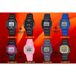 CASIO รุ่น LA-20WH / LA-20WH-1A,LA-20WH-1B,LA-20WH-1C,LA-20WH-2A,LA-20WH-4A,LA-20WH-4A1,LA-20WH-8A,LA-20WH-9A ของแท้100%